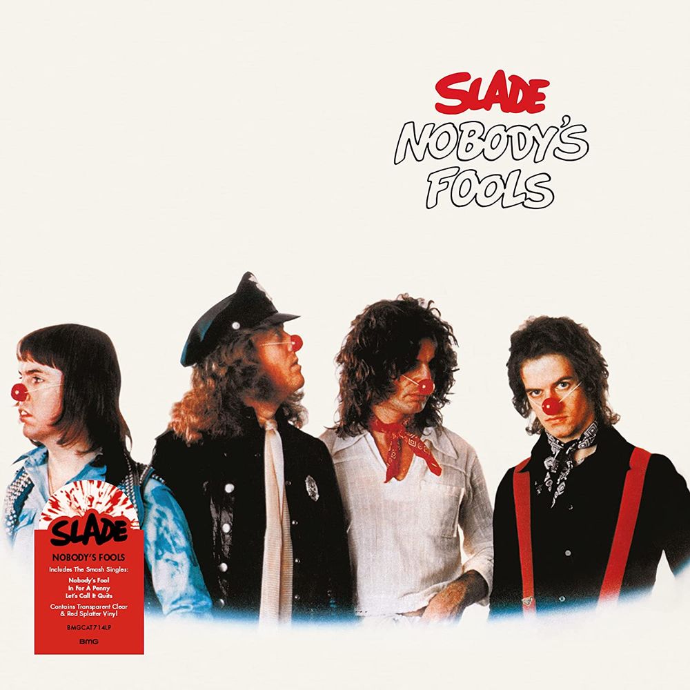 

Виниловая пластинка LP Nobody's Fools [Clear & Red Splatter Vinyl] - Slade