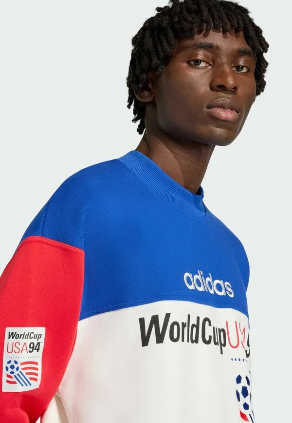 Толстовка Adidas Performance, Royal Blue Cloud White — фото 3