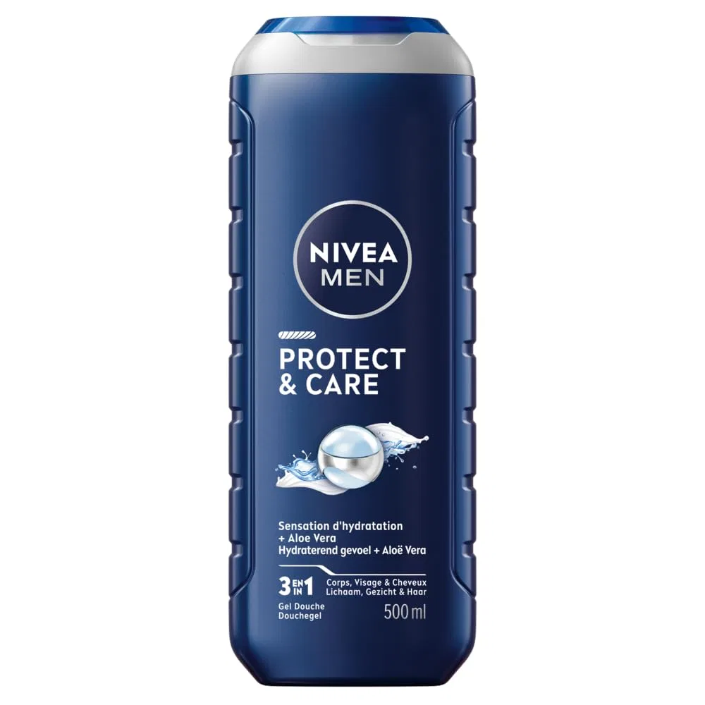 Увлажняющий гель для душа NIVEA MEN Protect & Care, 500 мл Nivea