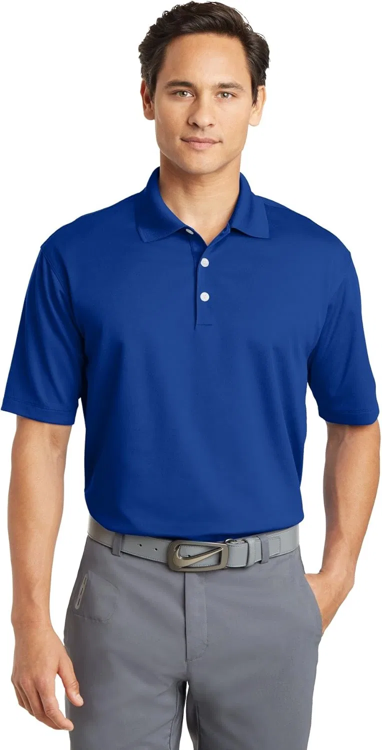Поло Nike Dri-FIT Micro Pique, синий Sapphire