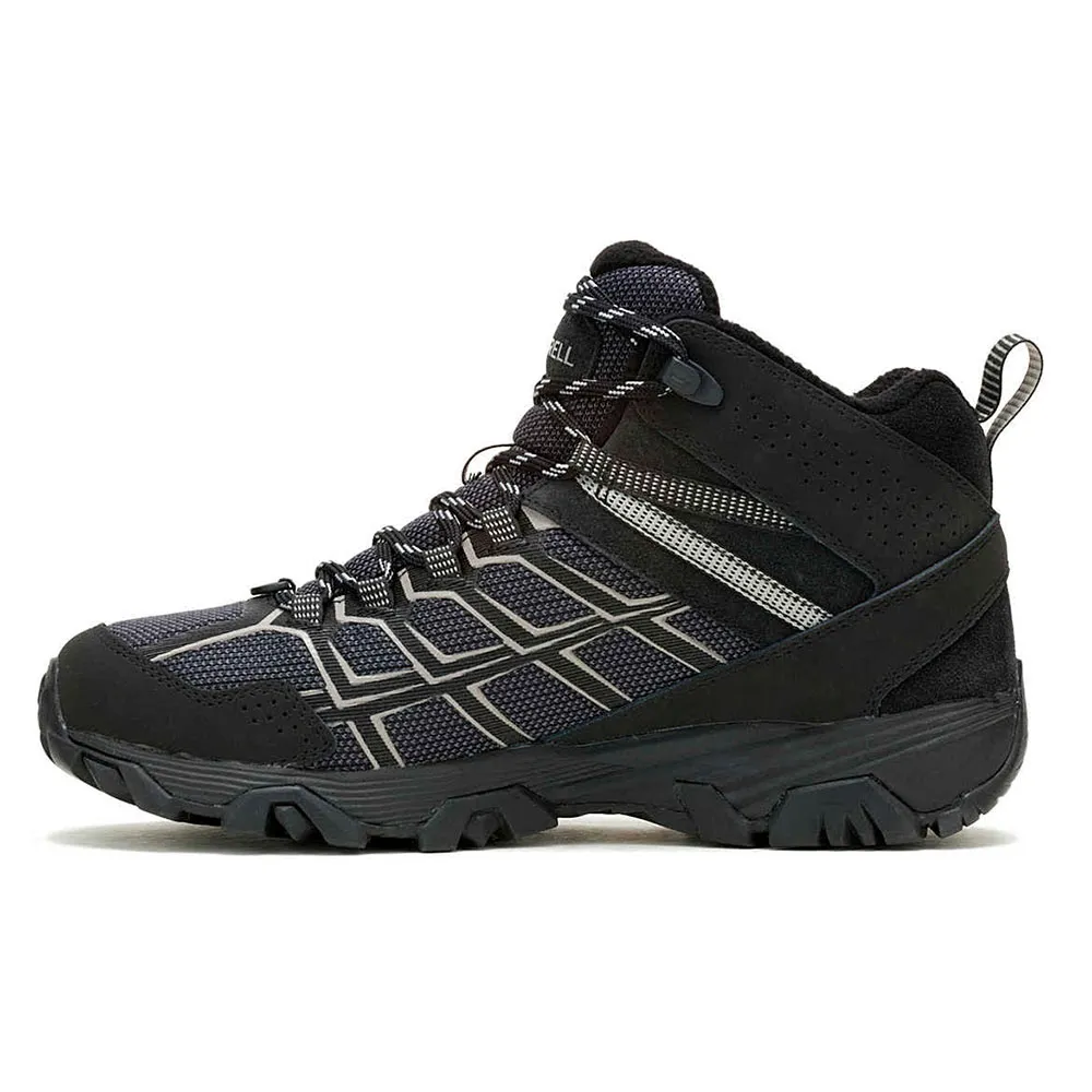 Походные ботинки женские Merrell Moab Fst 3 Thermo зимние водонепроницаемые, черный — фото 3