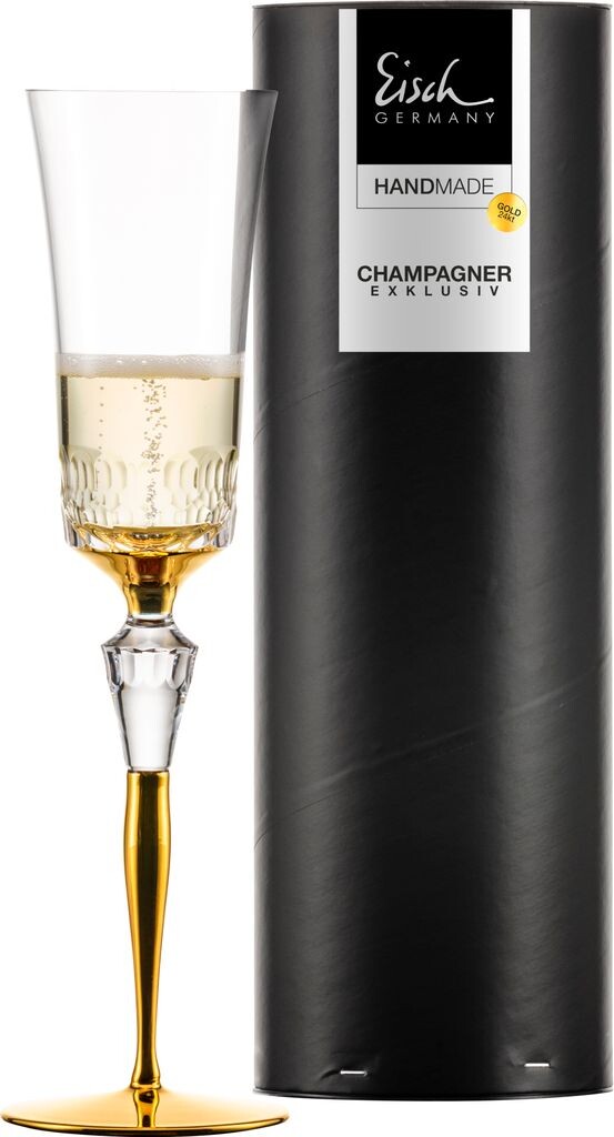 

Бокал для шампанского Eisch 596/74 золото в подарочной тубе CHAMPAGNE EXCLUSIV 47759674