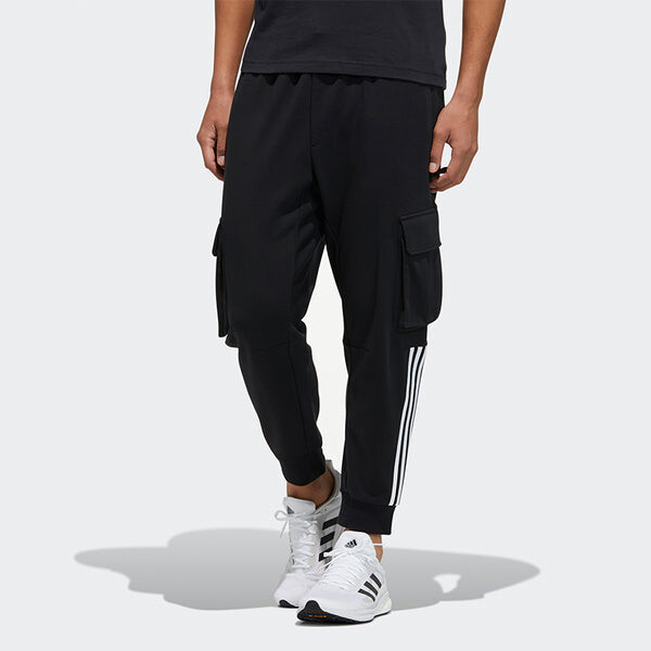 Спортивные штаны adidas Cny Pnt Dk New Year's Edition Cargo Pocket Bundle Feet Sports Pants Black, черный — фото 3