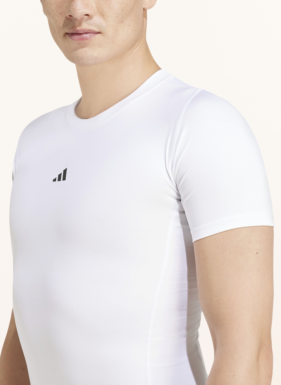 Футболка техфит adidas, белый — фото 4