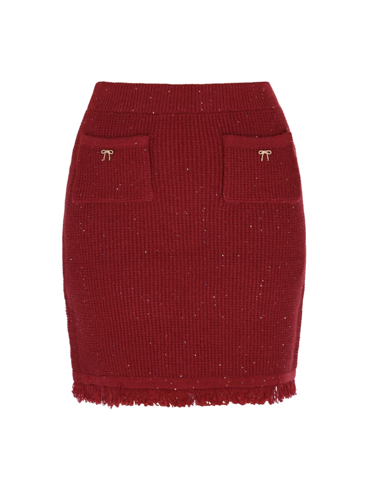 

Мини-юбка faina, бордовый