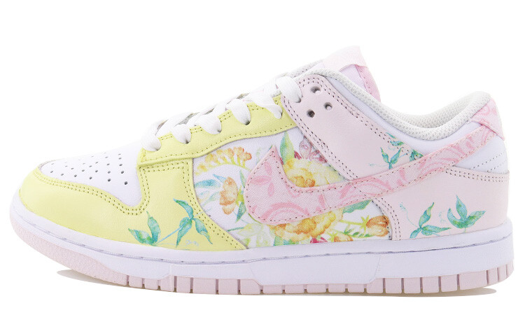 

Кроссовки Nike Dunk Skateboarding Shoes Women's Low-top Yellow, желтый