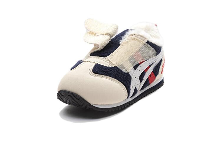Кроссовки Asics Cotla Kids Lifestyle Shoes PS Low-top Beige, бежевый/синий — фото 2
