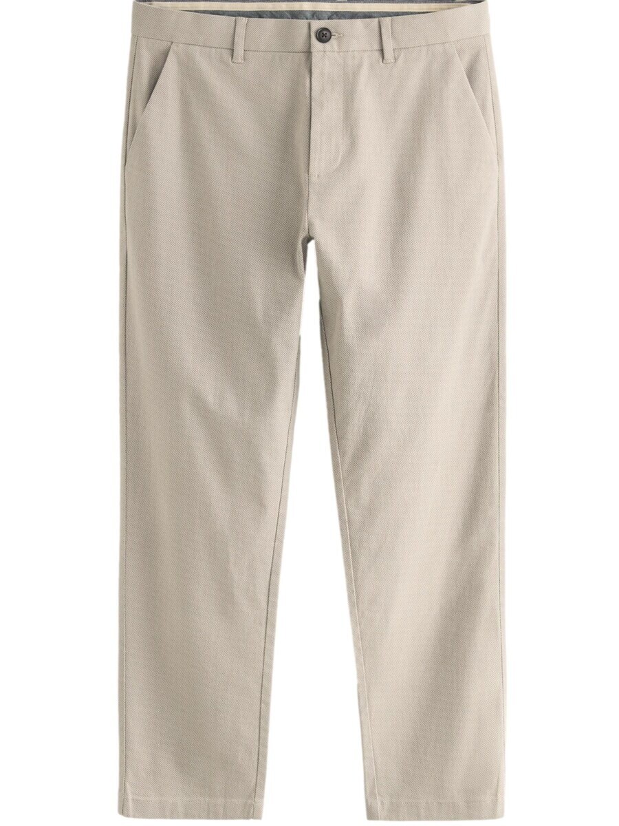 

Брюки чинос Next Regular Chino Pants, серо-бежевый