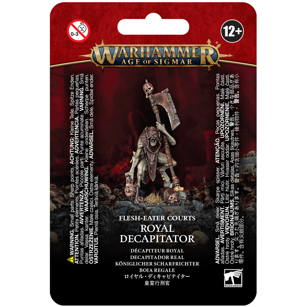 

Миниатюра Games Workshop Warhammer Age of Sigmar: Flesh-Eater Courts - Royal Decapitator