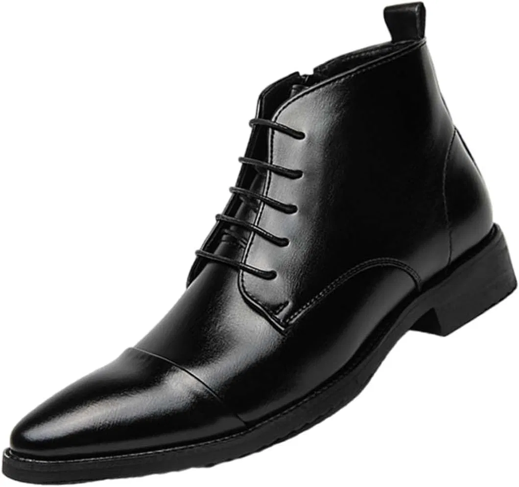 Ботинки высокие водонепроницаемые Generisch, черные — фото 4