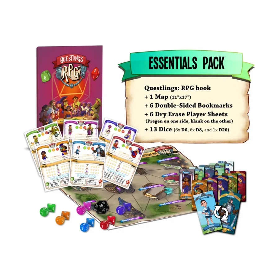 

Ролевая игра Questlings — пакет Essentials Pack, Questlings