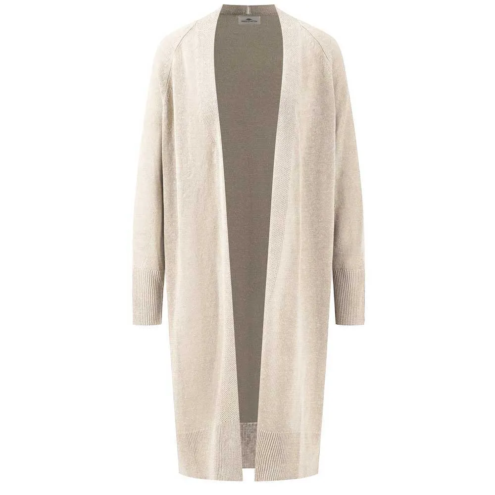 

Кардиган Fynch Hatton Long Plain Linen, бежевый