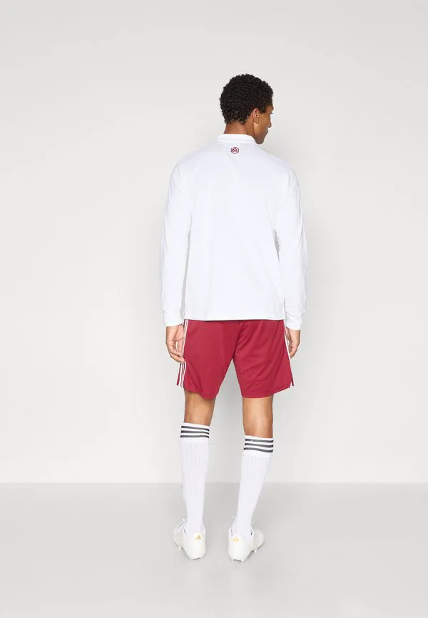 Футбольные шорты «арсенала» 25/26, 3-й сезон, клубная форма Adidas Performance, Team Coll Burgundy/Cloud White — фото 3