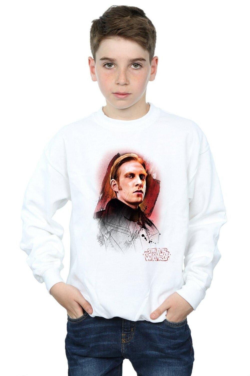 

Свитшот с начесом «Последний генерал-джедай Хакс» Star Wars, белый