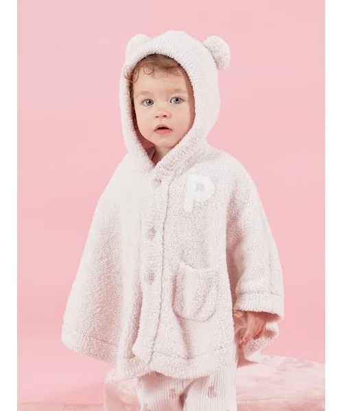 Пончо BABY Powder Bear, розовый