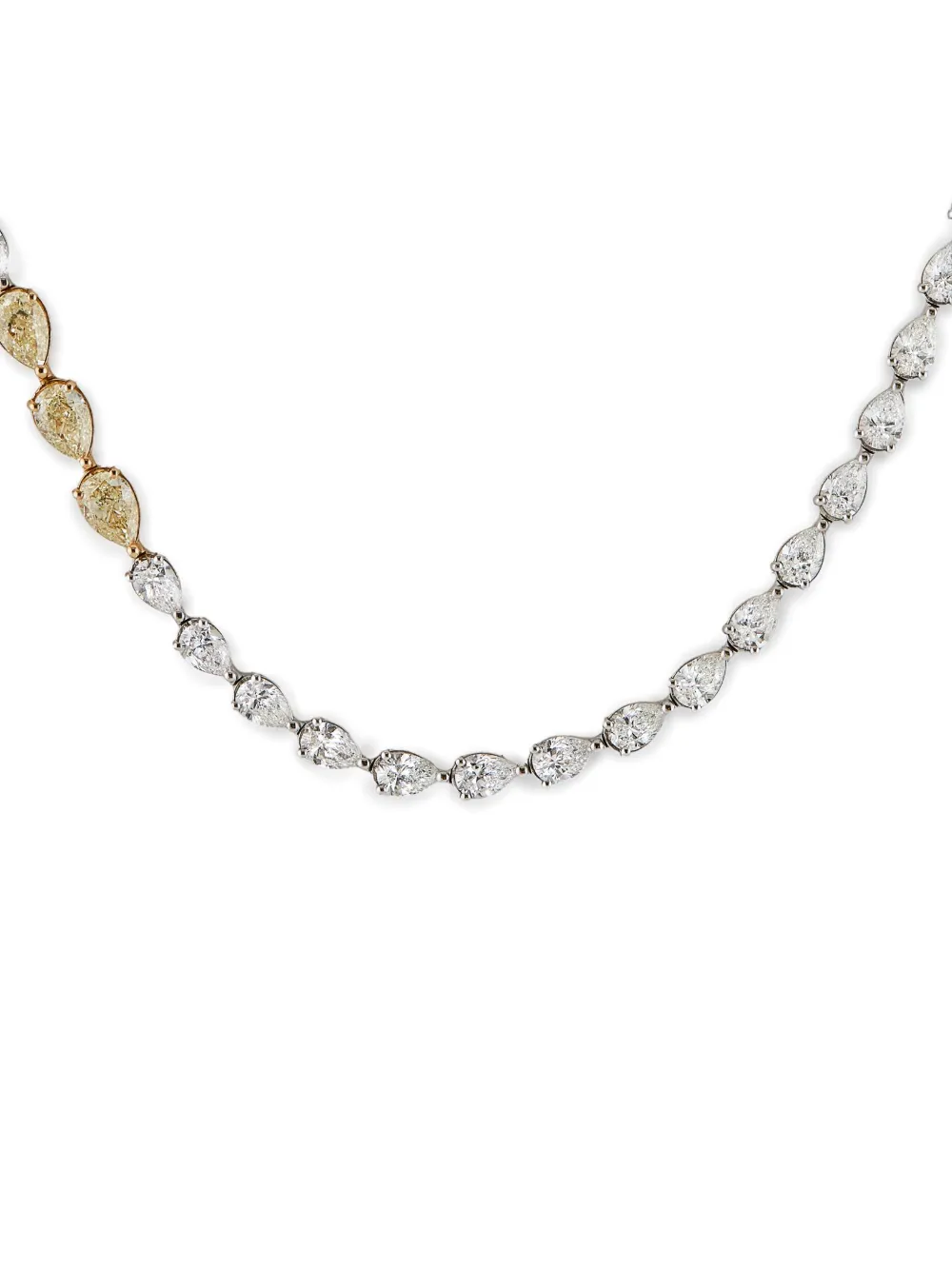 

Колье Riviére из белого золота Jewels Aficionado, серебяный