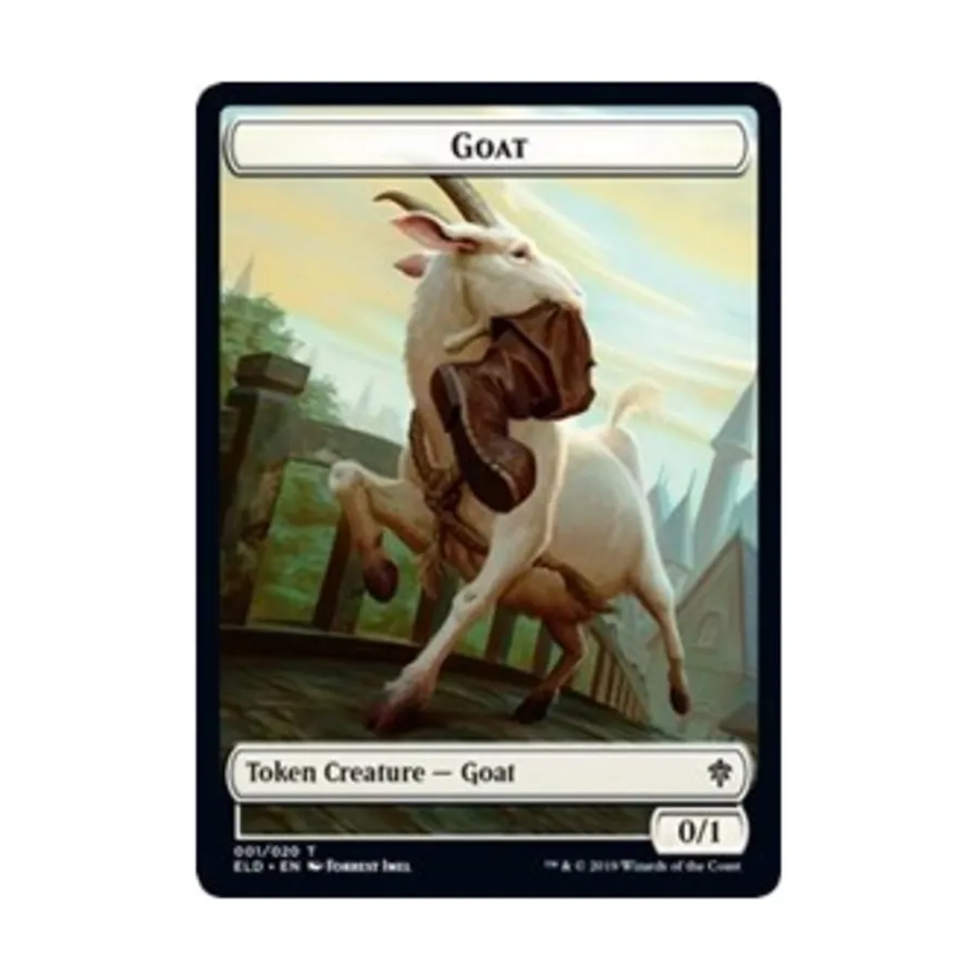 

CCG Жетон козла (T), MTG - Throne of Eldraine