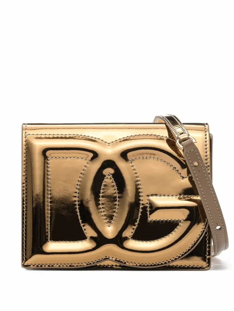 

Мини-сумка DG Logo Dolce&Gabbana, золотистый