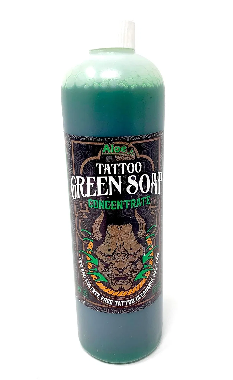 Концентрат зеленого мыла INKgrafiX Aloe Green Soap, 0.5 л Tattoo [Inkgrafix] Piercing