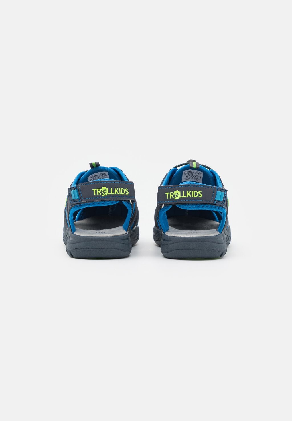 Трекинговые сандалии Kids Kvalvika Unisex TrollKids, цвет navy/viper green — фото 3