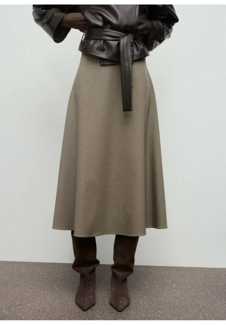 

Юбка Mango A-line skirt, Light Brown