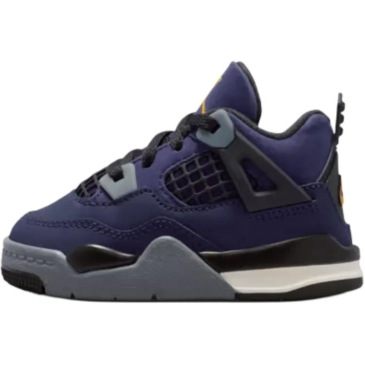 Кроссовки Air 4 Low top для малышей Imperial Purple Jordan