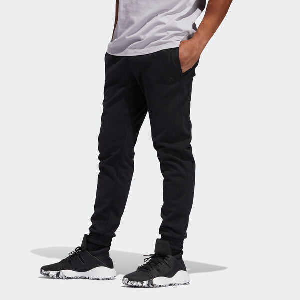Спортивные штаны adidas Mic Spt Pant Logo Basketball Bundle Feet Sports Pants Black, черный — фото 4