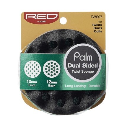 Красная от Kiss Двусторонняя щетка для волос Twist Sponge Red By Kiss — фото 3