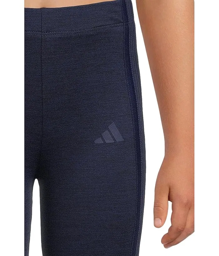 Детский спортивный костюм Graphic Heather Tee Flare Pant Set Adidas Kids, Medium Grey Heather — фото 3