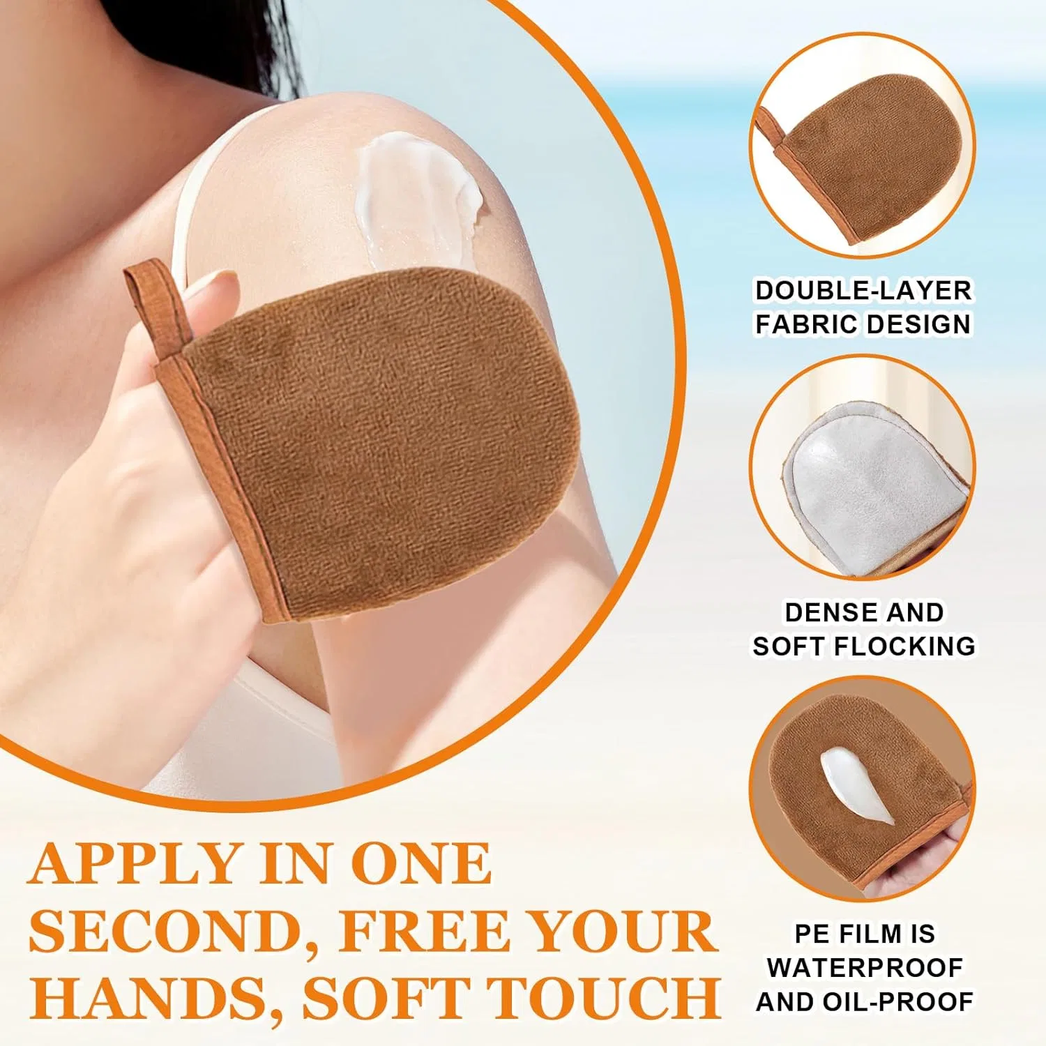 Солнцезащитный крем SPF 100 для лица и тела Allony, Orange — фото 4