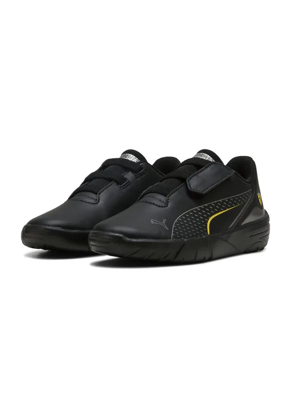 Кроссовки scuderia ferrari drift cat 11 Puma, Black-Speed Yellow — фото 2
