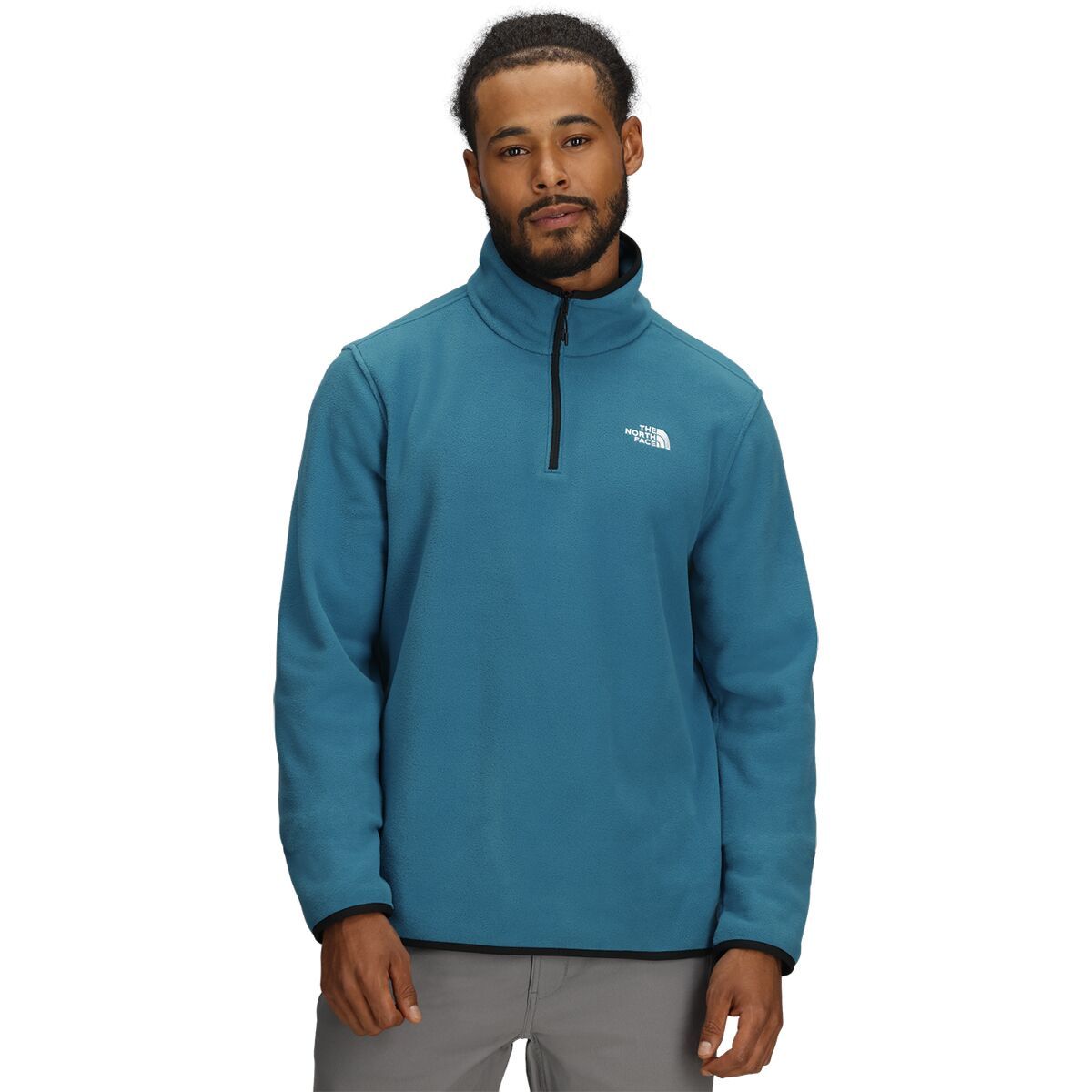 

Куртка Glacier Fleece с молнией на 1/4 The North Face, синий