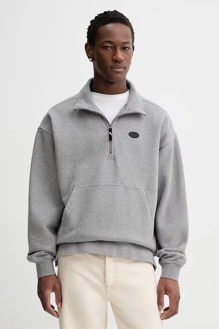 Худи из тонкого трикотажа Adidas Originals, серый
