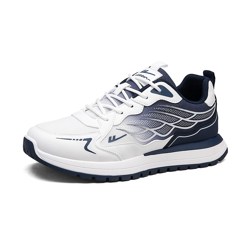 WARRIOR Беговые кроссовки low top из синтетической кожи с амортизацией, увеличивающие рост, износостойкие, легкие и дышащие — фото 3