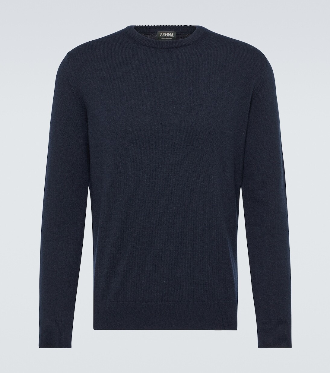 

Кашемировый свитер Zegna, цвет navy blue