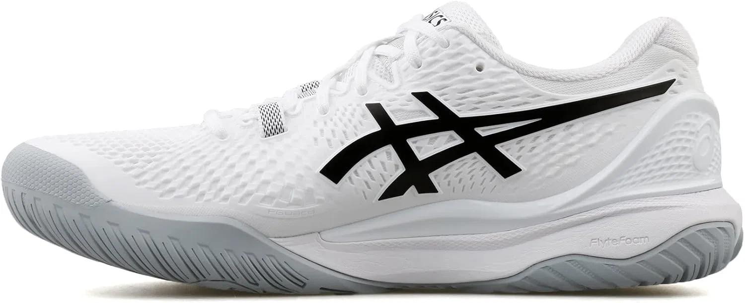 Мужские кроссовки для пиклбола ASICS Gel-Dedicate 8, White Black — фото 2