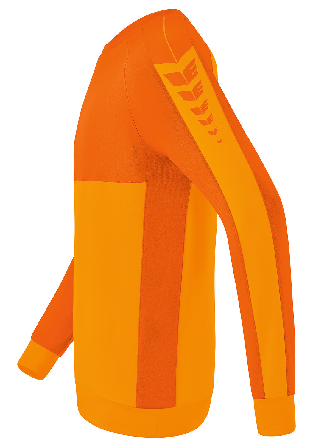 Спортивная футболка erima Six Wings Sweatshirt, цвет new orange/orange — фото 3