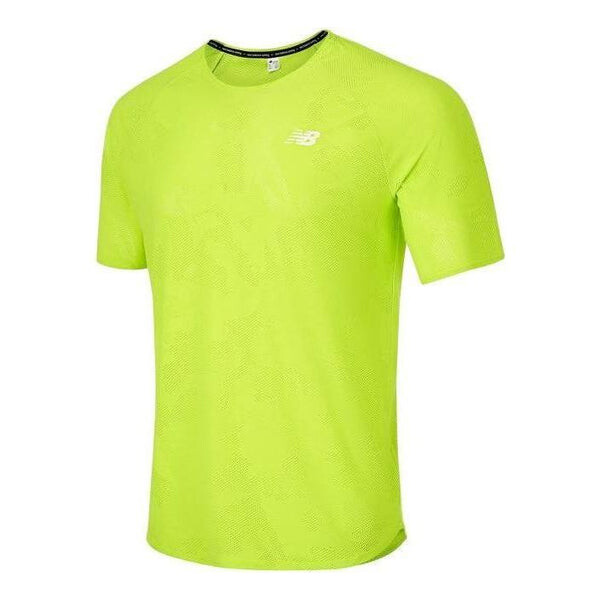 

Футболка q speed jacquard с коротким рукавом 23 tee New Balance, желтый