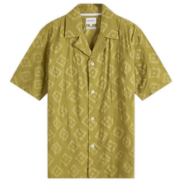 

Рубашка Mads батик для отпуска Norse Projects, зеленый