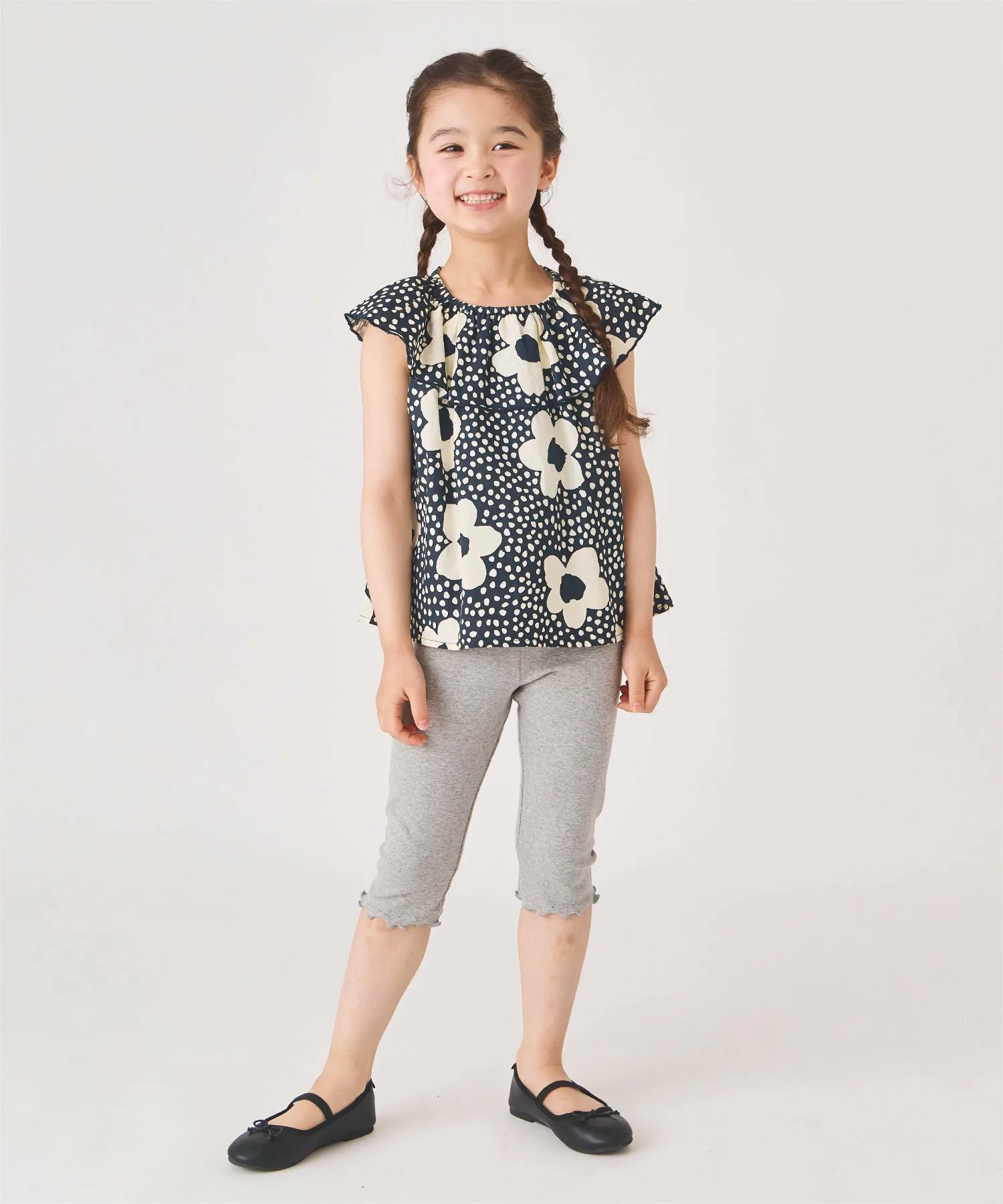 6-дюймовые эластичные леггинсы Ever Closet, Top Gray — фото 2