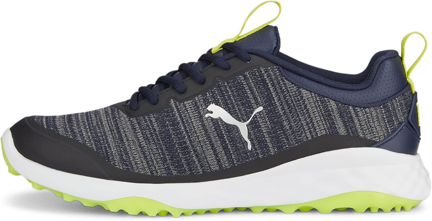 Мужские кроссовки Puma Ignite Elevate, Puma Navy Puma Silver Lime Smash — фото 4