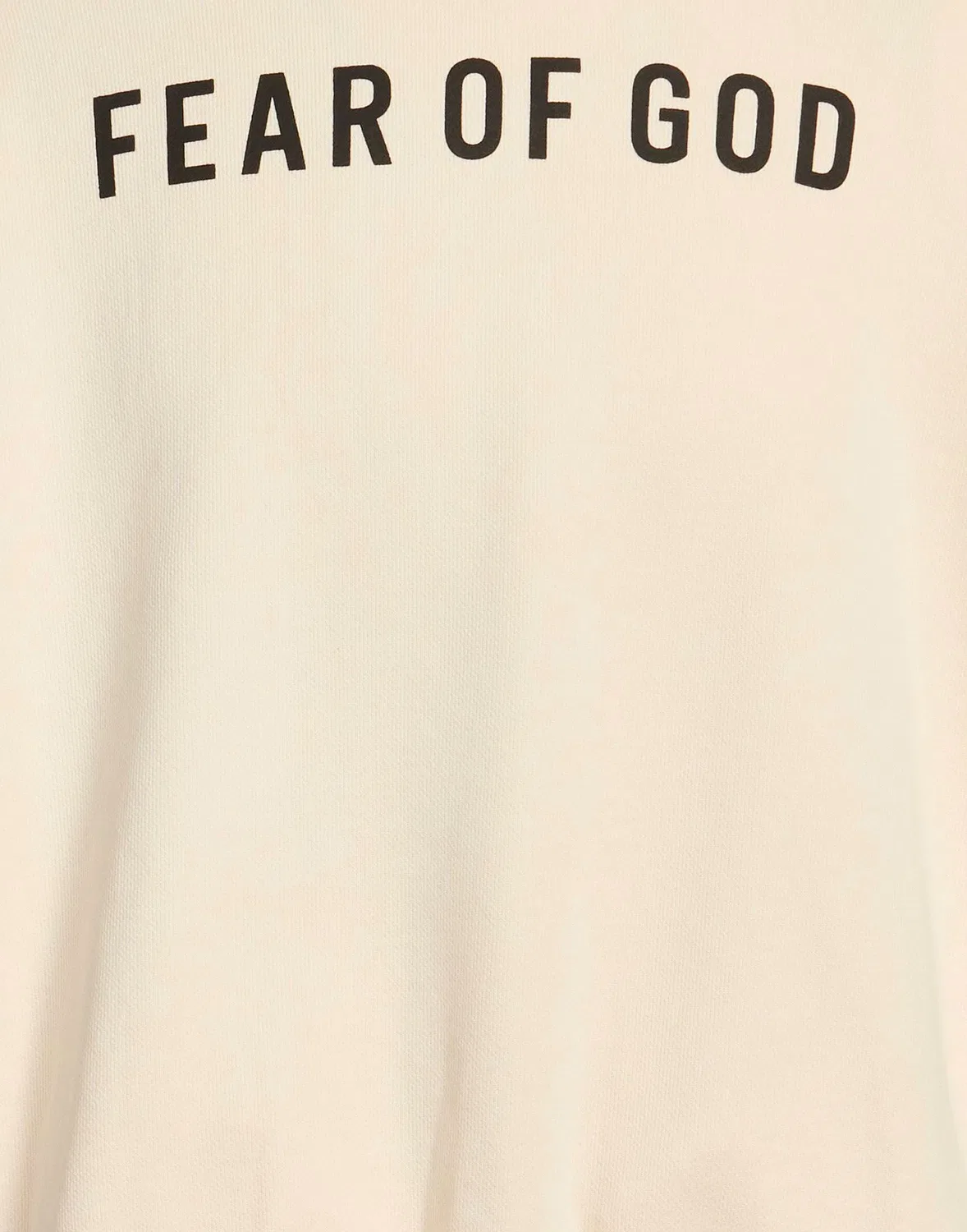 Свитшот FEAR OF GOD кремового цвета — фото 4