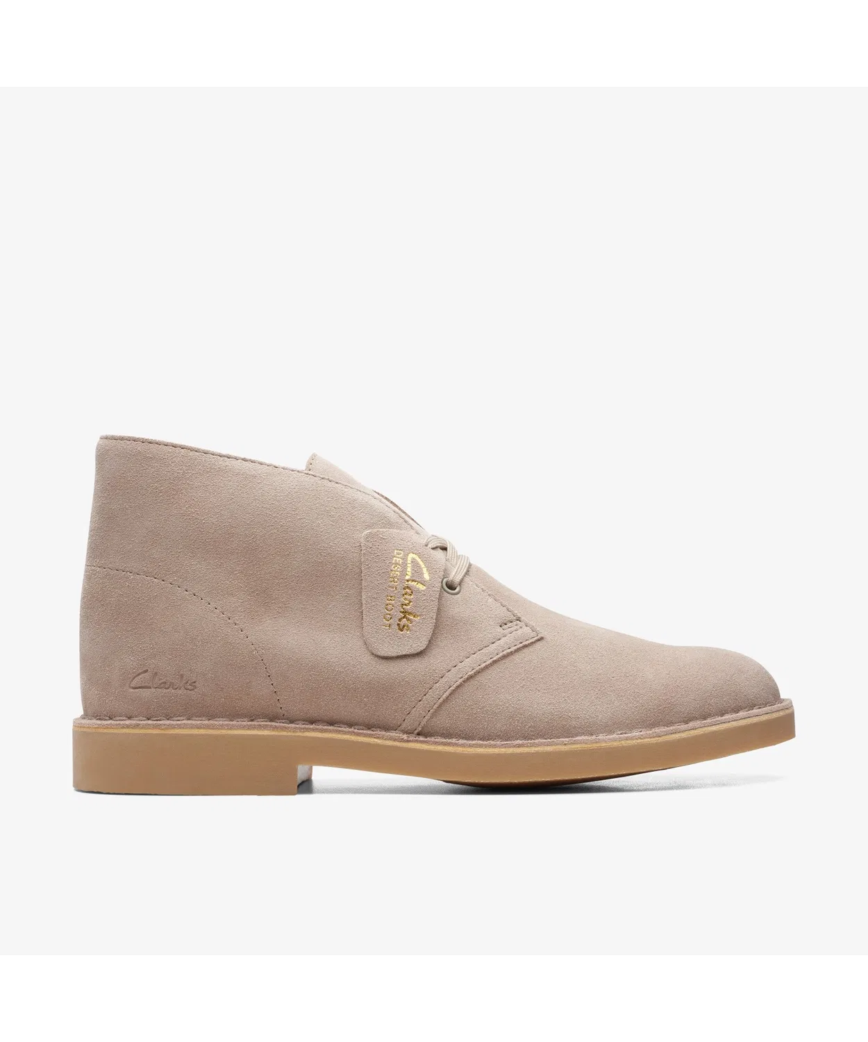 Ботинки пустынные Evolution с брендом Clarks, на шнуровке, бежевые