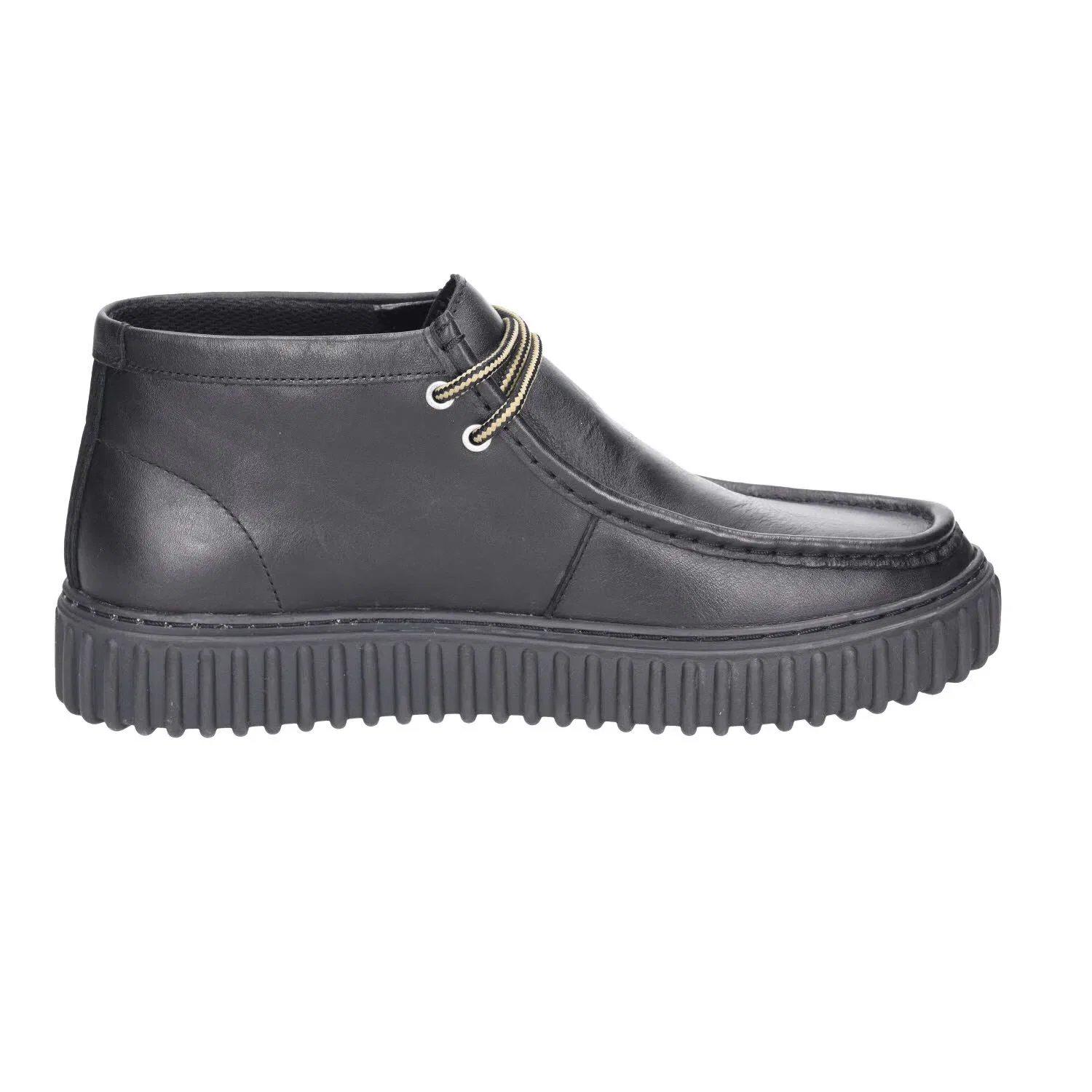 Шнурованные туфли мужские, Clarks, черные — фото 4