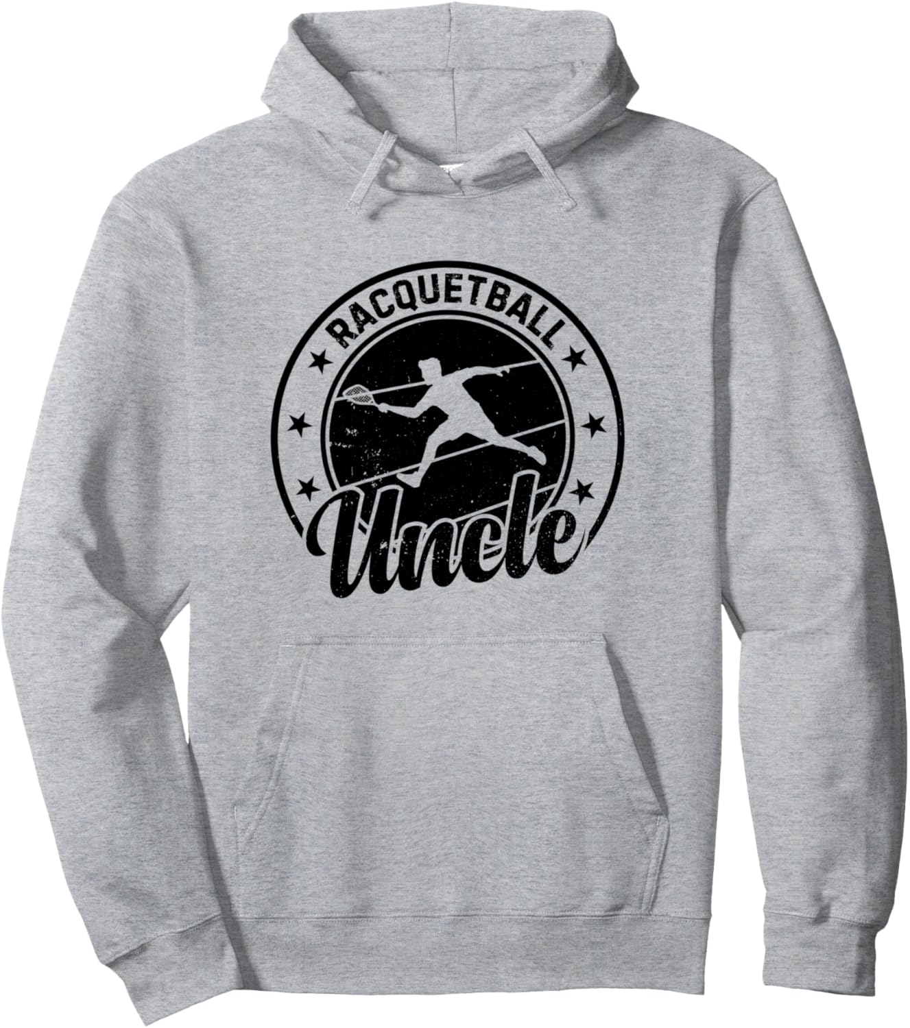 

Толстовка, Дядя, игрок в ракетбол, дядя в толстовке Racquetball Uncle Racquetball Sport, серый