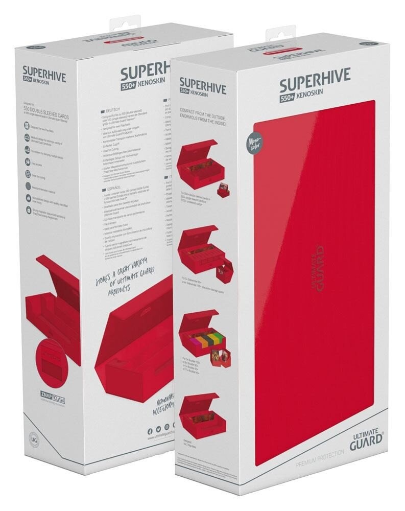 

Superhive 550+ XenoSkin Monocolor Red Ultimate Guard