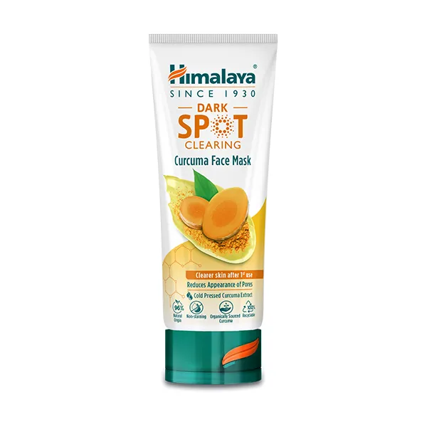 

Маска для лица Dark Spot Clearing Curcuma Face Mask Himalaya, 75 ml