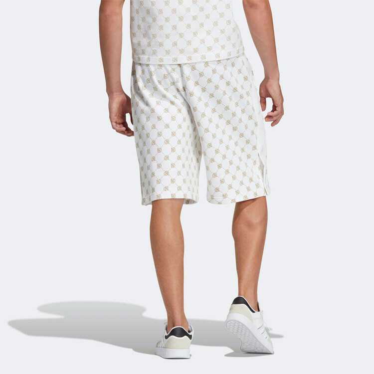 Повседневные шорты мужские белые Adidas Neo, белый — фото 3