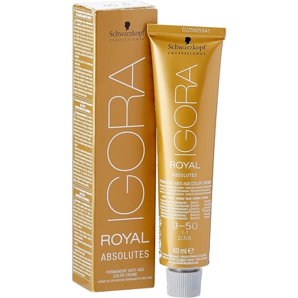 

Igora Royal Absolutes 9-50 Extra Light Blonde Gold 81 г Schwarzkopf