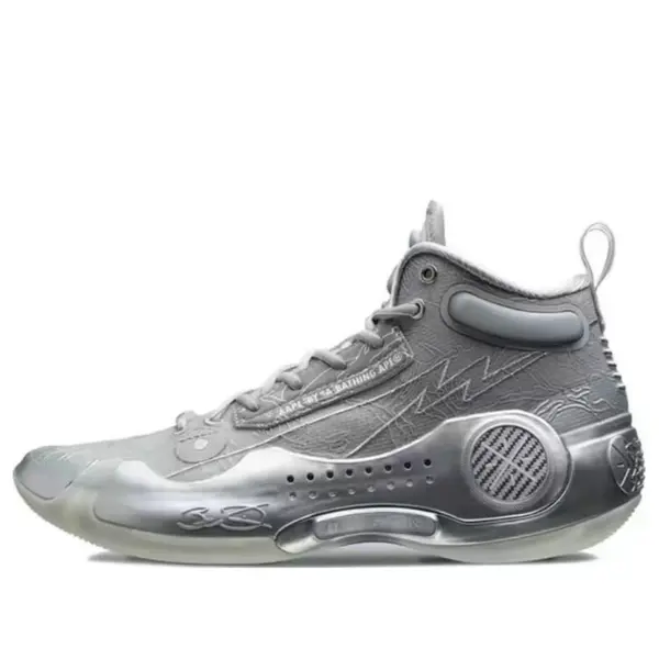 

Кроссовки way of wade 10 x aape Li-Ning, серебряный, Серый, Кроссовки way of wade 10 x aape Li-Ning, серебряный